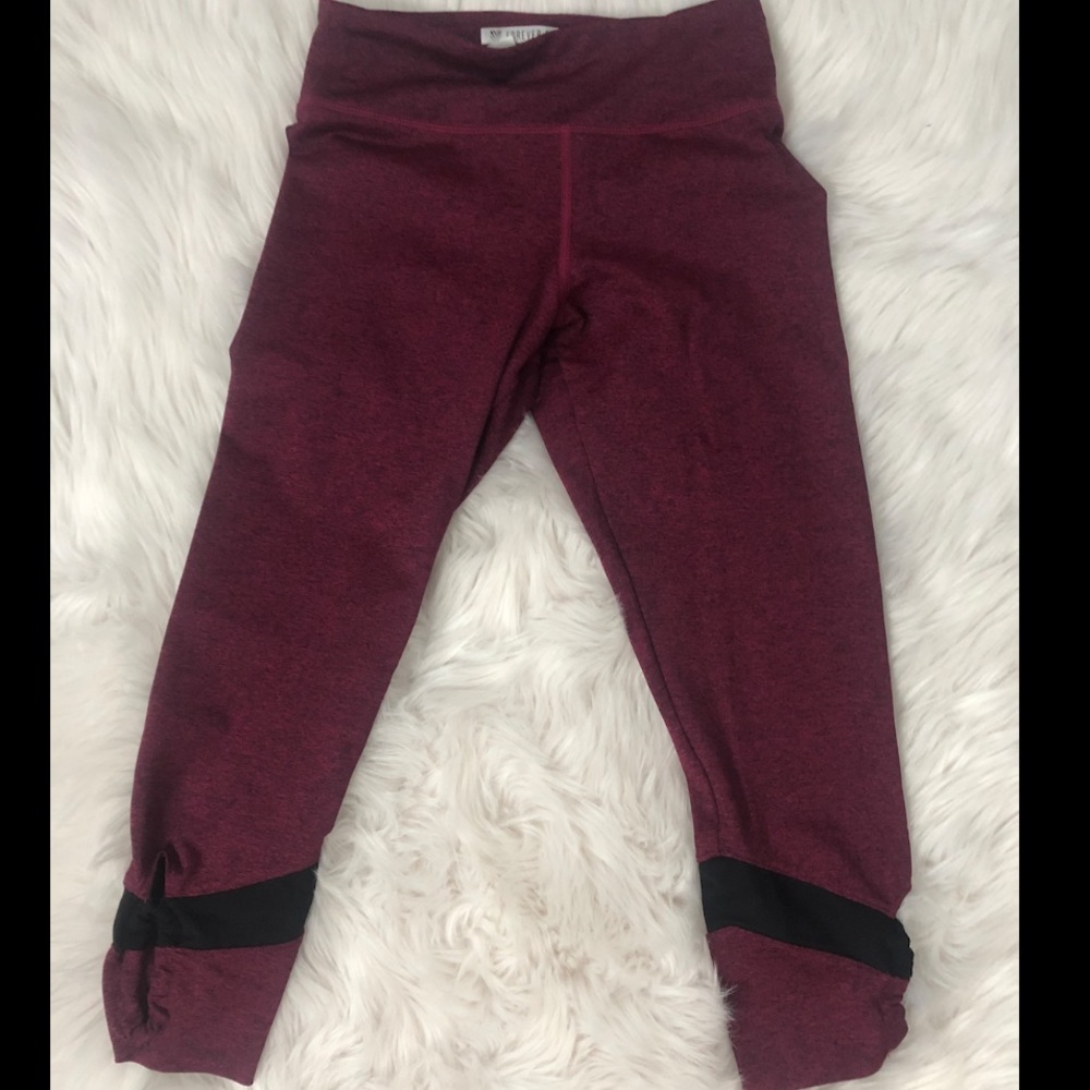 Forever 21 Active Marled Capri Leggings